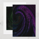 Grußkarten Einladung (Vorne/Hinten)