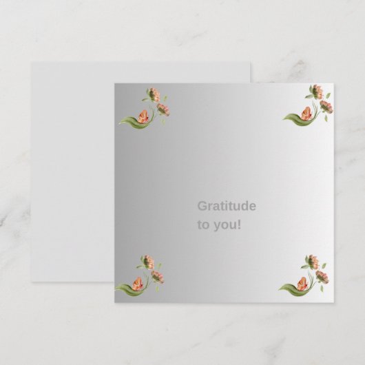 Grußkarten Einladung (Vorne/Hinten)