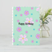 Grußkarten Einladung (Stehend Vorderseite)