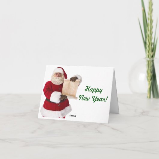 Grußkarten Feiertagskarte (Rückseite)