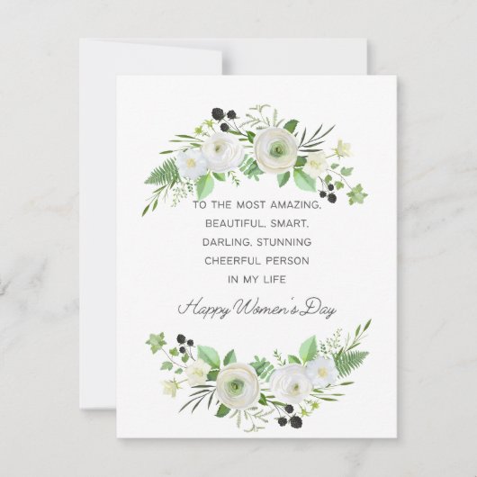 Grußkarten Feiertagskarte (Vorderseite)