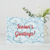 Grußkarten Feiertagskarte (Stehend Vorderseite)