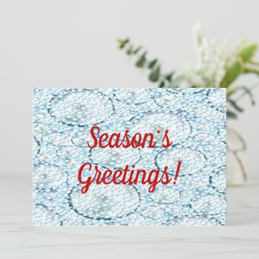 Grußkarten Feiertagskarte (Stehend Vorderseite)