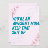 Grußkarten Feiertagskarte (Vorne/Hinten)