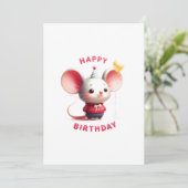 Grußkarten Feiertagskarte (Stehend Vorderseite)