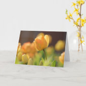 Grußkarten - Frühlingsgelbe Blüte Karte (Gelbe Blume)