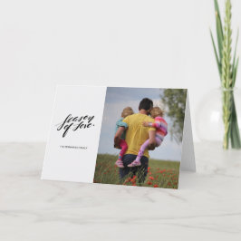 Grußkarten für die Liebe Feiertagskarte