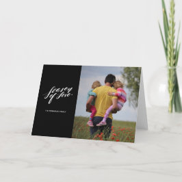Grußkarten für die Liebe Feiertagskarte