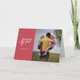 Grußkarten für die Liebe Feiertagskarte