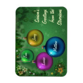 Grußkarten für die Saison Magnet (Vertikal)