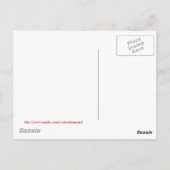 Grußkarten für die Vintage Freiheit Postkarte (Rückseite)