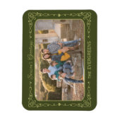 Grußkarten für Foto und Namensmagneten der Saison Magnet (Vertikal)