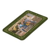 Grußkarten für Foto und Namensmagneten der Saison Magnet (Linke Seite)