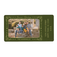 Grußkarten für Foto- und Textbezeichnungen der Sai