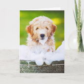 Grußkarten für Fotos mit benutzerdefinierten Begri Karte (Vorderseite)