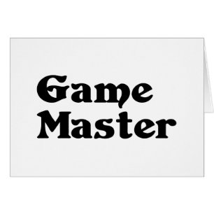 Grußkarten für Gamemaster