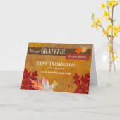 Grußkarten für personalisierte Erntedank Karte (Gelbe Blume)