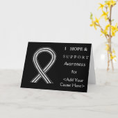 Grußkarten für Schwarz und Weiß Karte (Gelbe Blume)