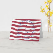 Grußkarten für US Flagge Karte (Gelbe Blume)