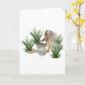 Grußkarten für Waldland-Engel Karte (Gelbe Blume)