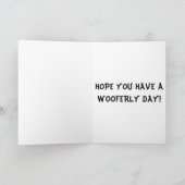 Grußkarten-Glückwunsch Geburtstagsgrandma anpassen Karte (Innenseite)