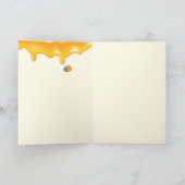 Grußkarten-Honig Karte (Innenseite)