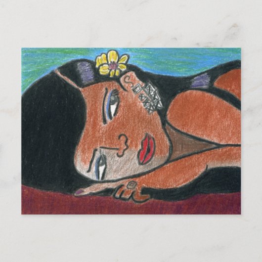 Grußkarten, interethnisch, multikulturell postkarte (Vorderseite)