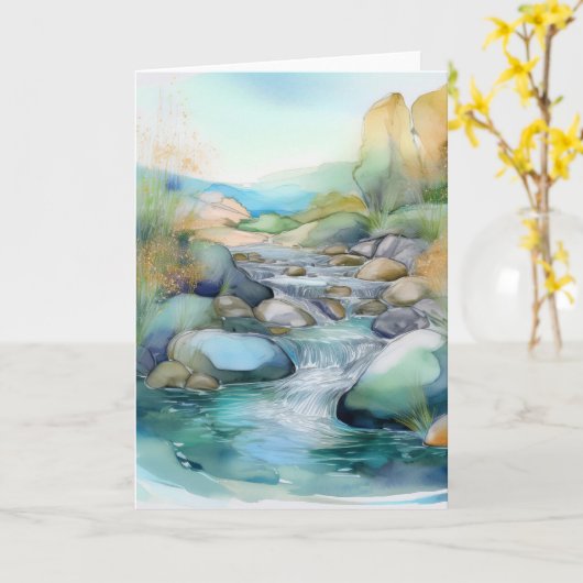 Grußkarten, jeder Anlass Karte (Gelbe Blume)