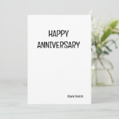 Grußkarten - Jubiläumskarten - FUNNY! Feiertagskarte (Stehend Vorderseite)