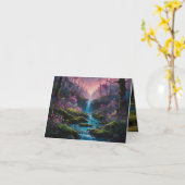 Grußkarten Karte (Gelbe Blume)