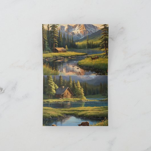 Grußkarten Karte (Innenseite)