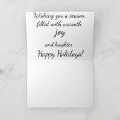 Grußkarten Karte (Innenseite)