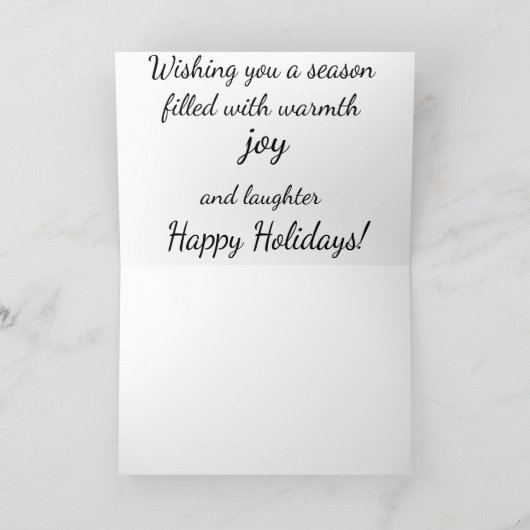 Grußkarten Karte (Innenseite)