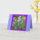 Grußkarten Karte (Gelbe Blume)