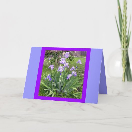 Grußkarten Karte (Vorderseite)