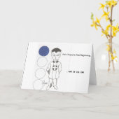 Grußkarten Karte (Gelbe Blume)