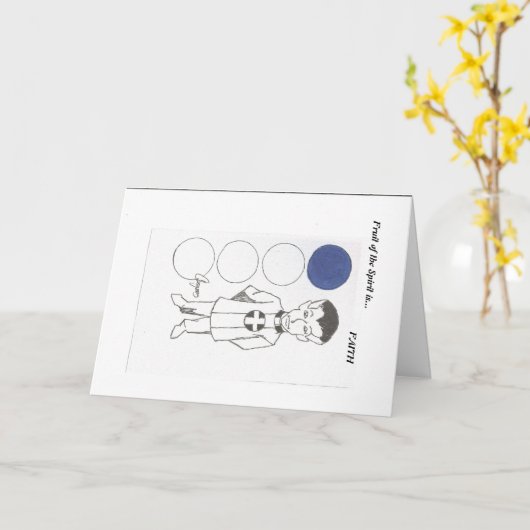 Grußkarten Karte (Gelbe Blume)