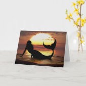 Grußkarten Karte (Gelbe Blume)