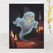 Grußkarten. Karte (Gelbe Blume)