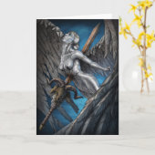 Grußkarten Karte (Gelbe Blume)