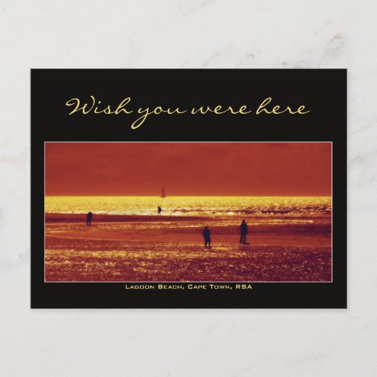 Grußkarten - Landschaften. Personalisierbar Postkarte (Vorderseite)