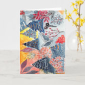 Grußkarten mit Doodles von Jill  Karte (Gelbe Blume)