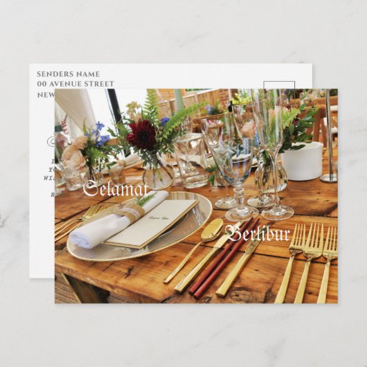 Grußkarten Postkarte (Vorne/Hinten)