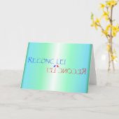 Grußkarten-RÜCKVERSTÖSUNG Karte (Gelbe Blume)