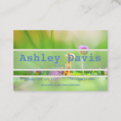 Grußkarten Visitenkarte (Rückseite)