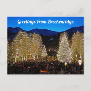 Grußkarten von Breckenridge Postcard Postkarte