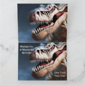 Grußkarten von Fellow T-rexs Karte (Innenseite)