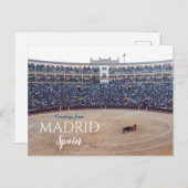 Grußkarten von Madrid Spanien Postcard Postkarte (Vorne/Hinten)