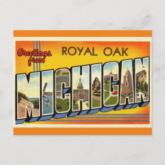 Grußkarten von Royal Oak Michigan Postkarte