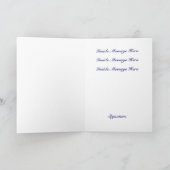 Grußkartenvorlage Allgemeines Denken Karte (Innenseite)